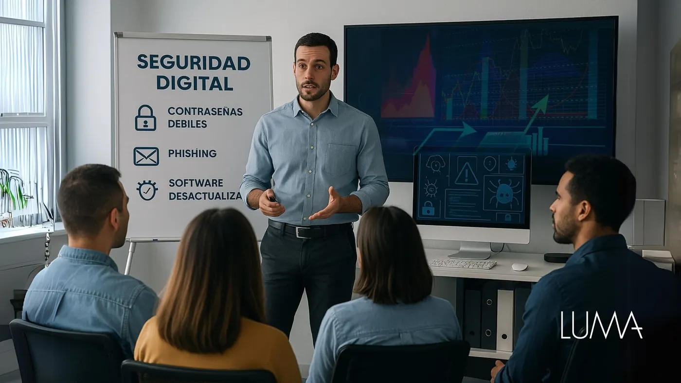 Errores que comprometen la seguridad digital de tu empresa
