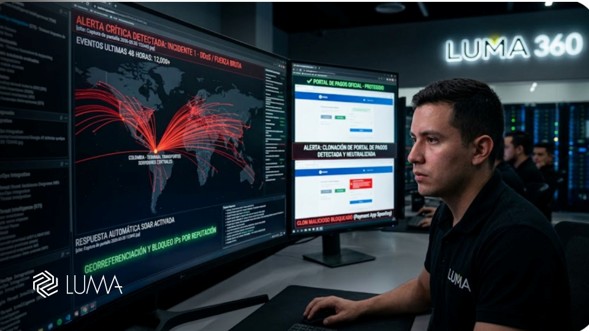 12,000 ataques en 48 horas y un portal clonado: Así blindamos la operación de una terminal de transporte